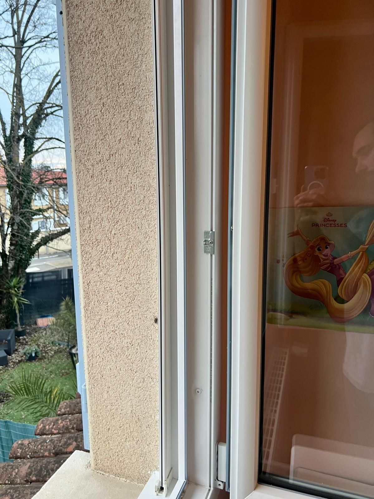 fenêtre PVC blanche Saint Laurent de Mure