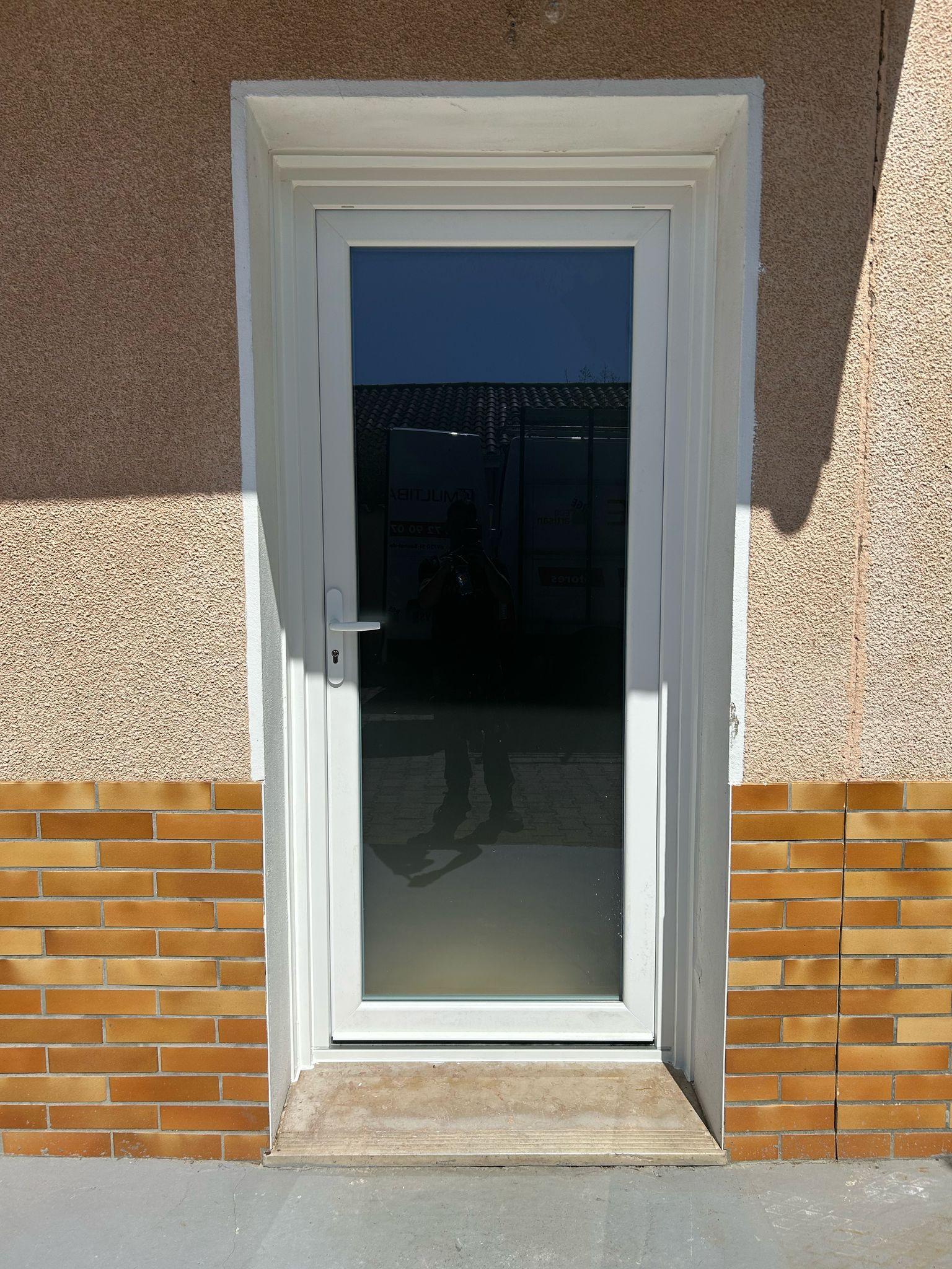 Porte d'entrée PVC vitrée | Multibaie