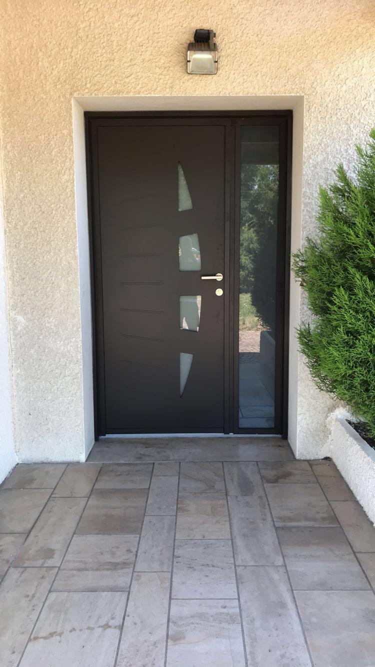 Portes d'entrée Aluminium Multibaie