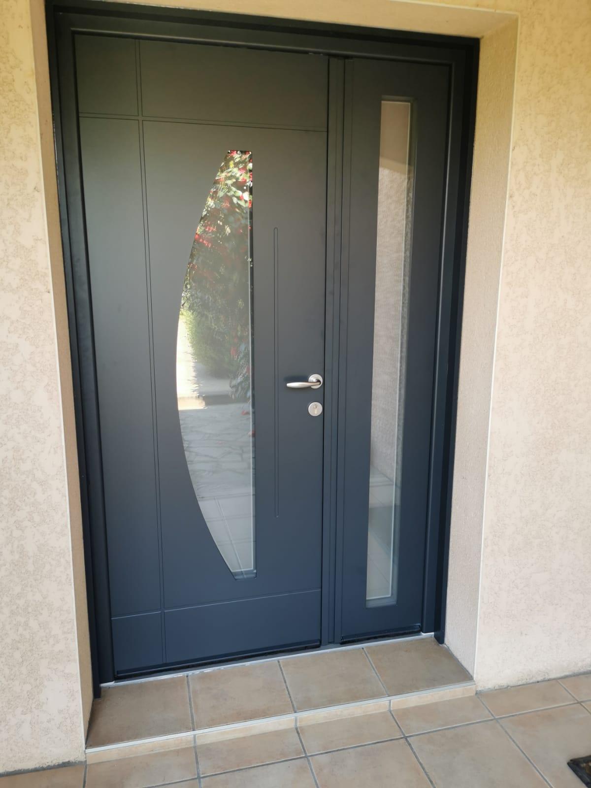 Portes d'entrée Aluminium