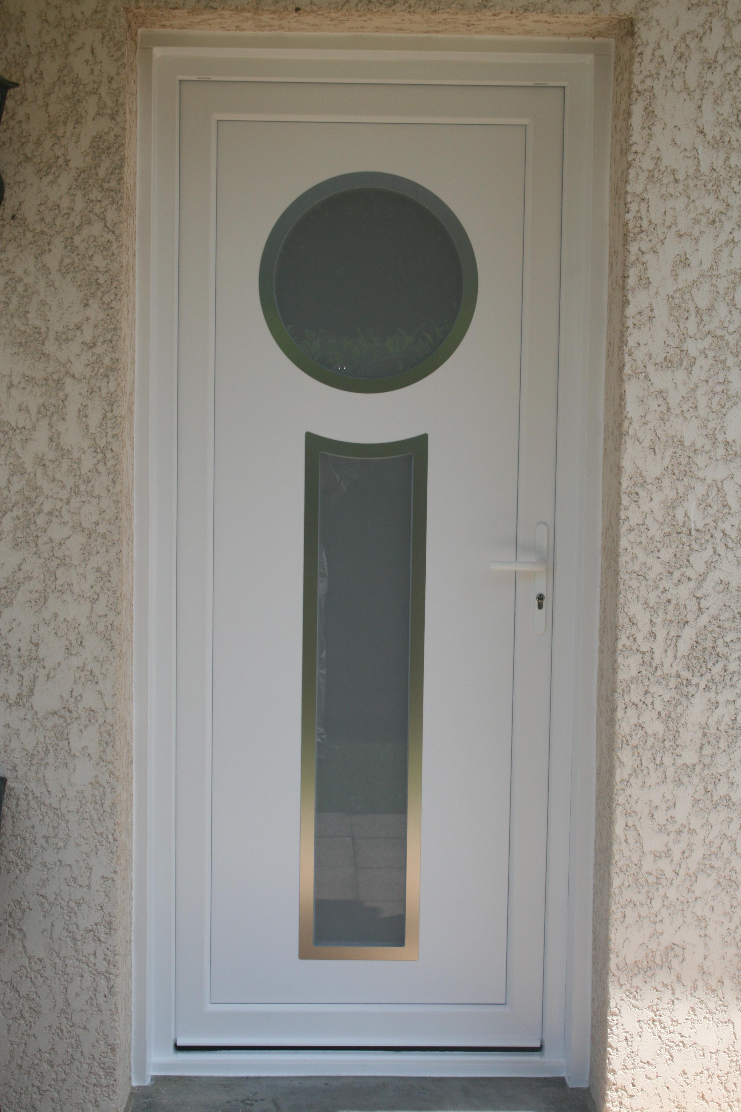 Porte d'entrée PVC modèle ROSARIO 2 | Multibaie