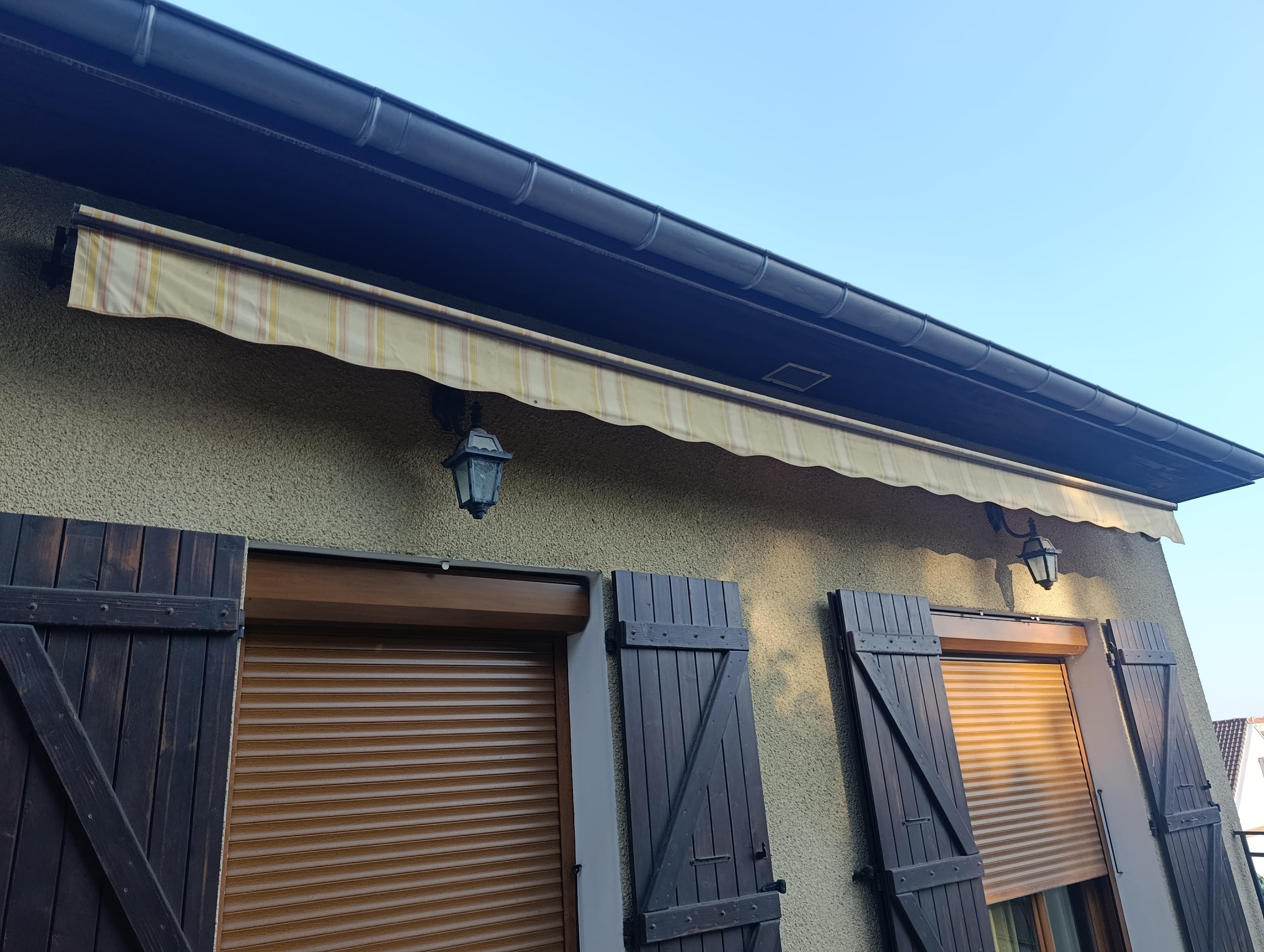 Store avant rentoilage Multibaie