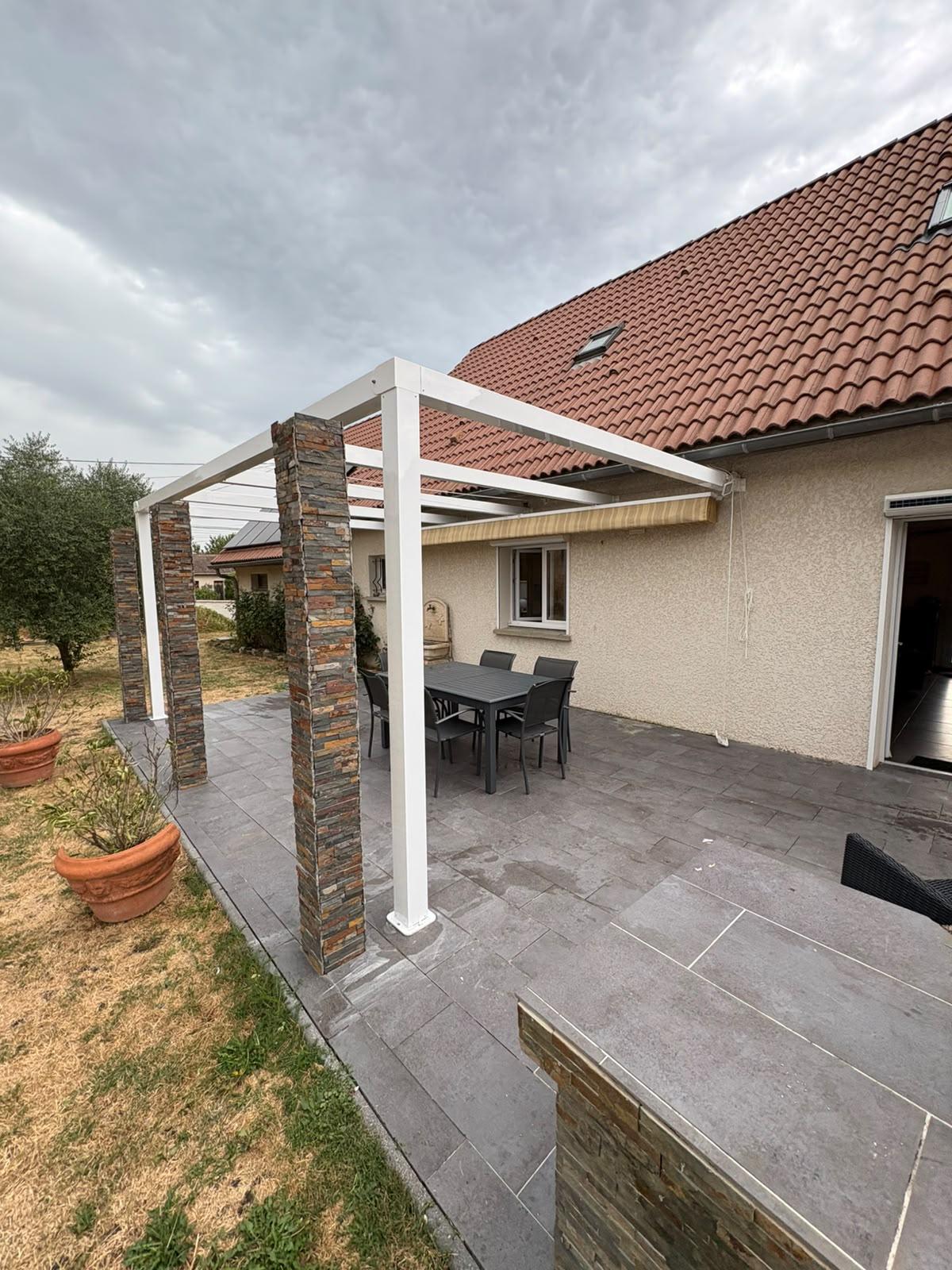Pergola à toile rétractable Multibaie