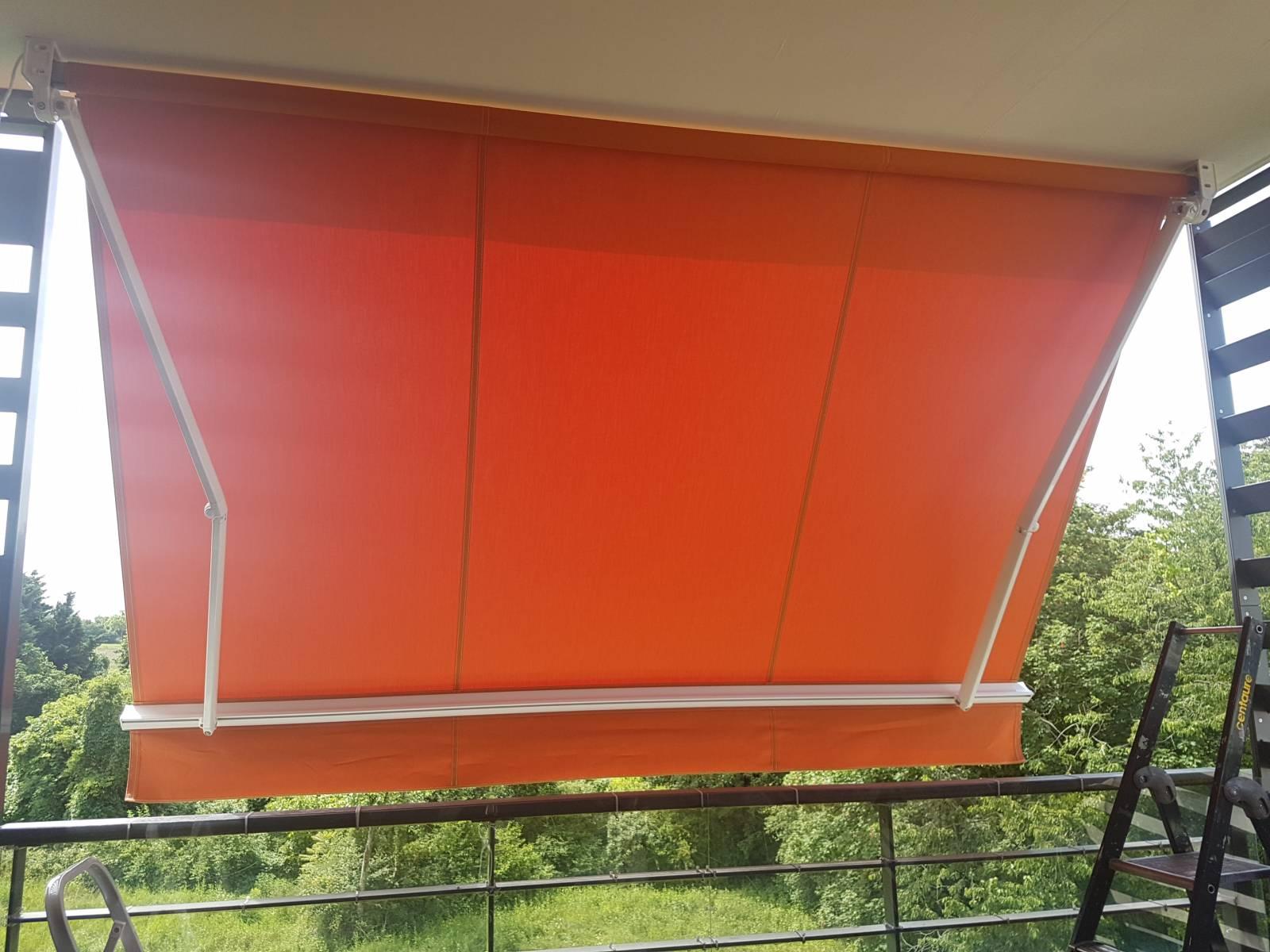 Store loggia de balcon radiocommandé à Villeurbanne | Multibaie