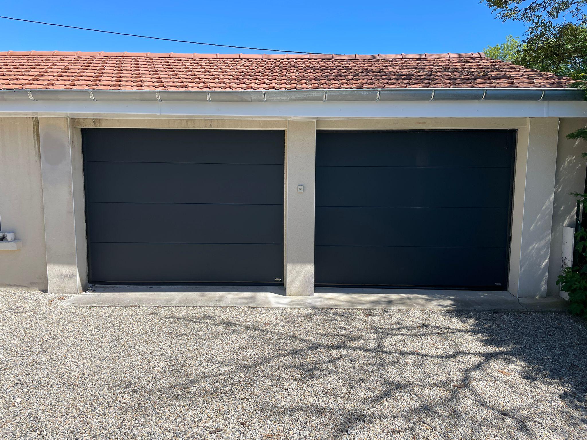 Portes de garages sectionnelles à Genas | Multibaie