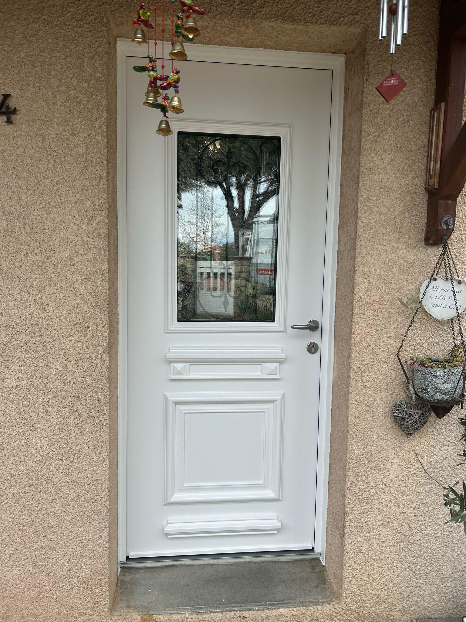 Porte d'entrée aluminium modèle SPENCER | Multibaie