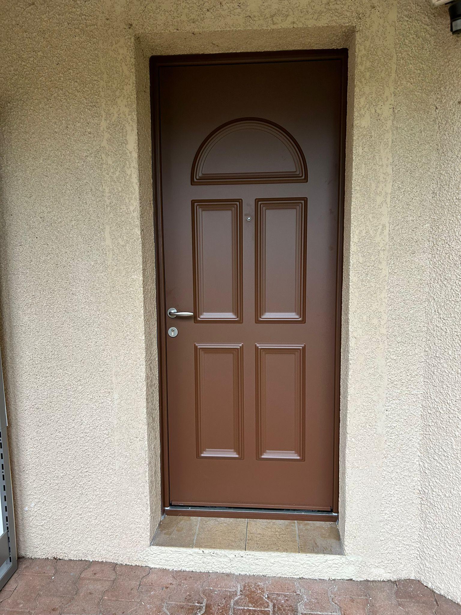 Porte d'entrée aluminium modèle SIRIUS 1 | Multibaie