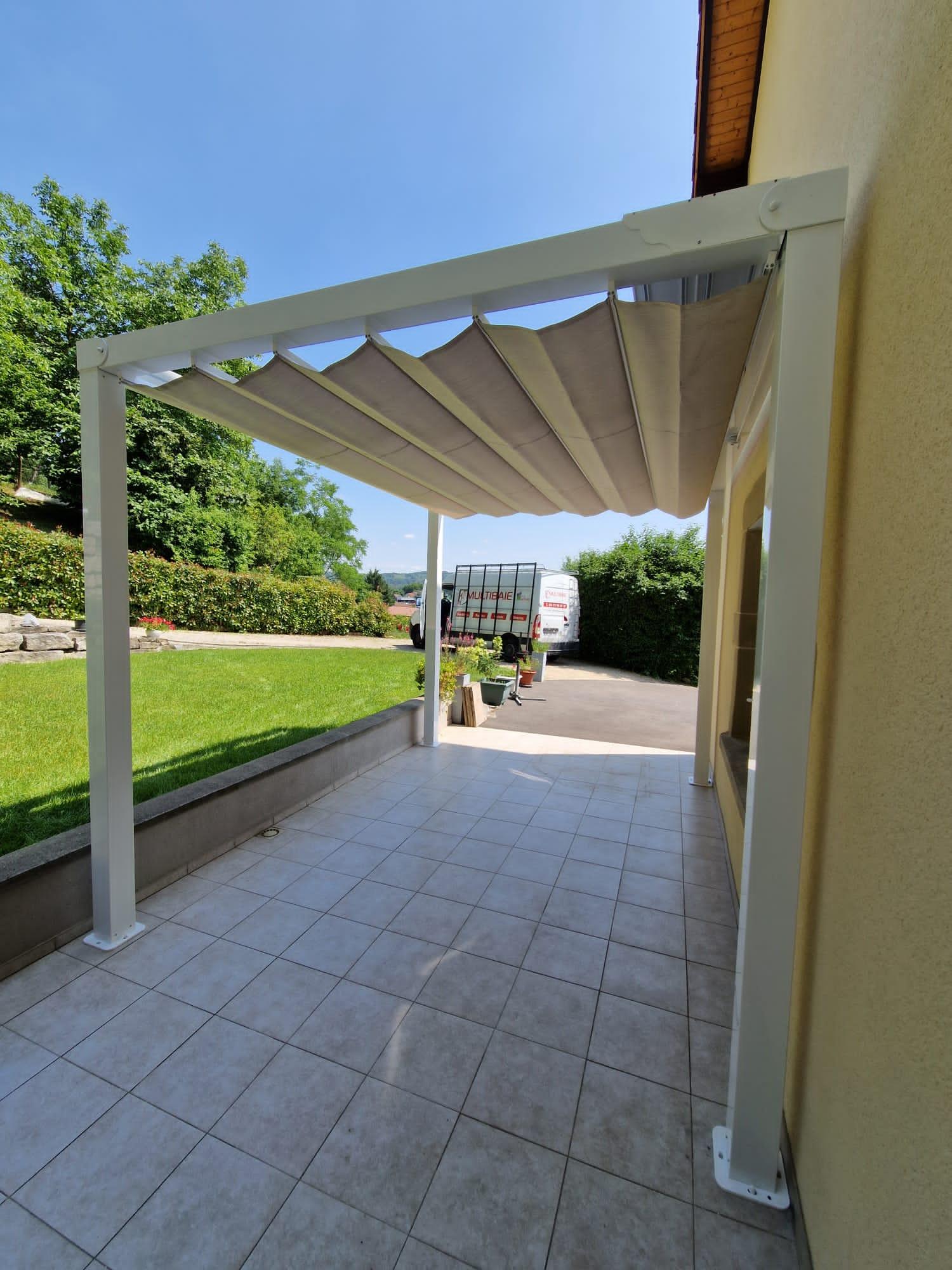 Pergola à toile Multibaie